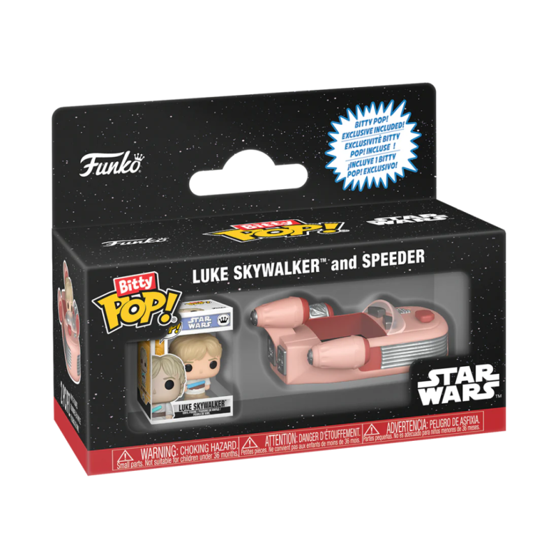 STAR WARS - Bitty Pop Ride - Speeder avec Luke