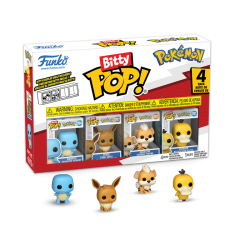 POKEMON - Bitty Pop 4 Pack 2.5cm - Squirtle