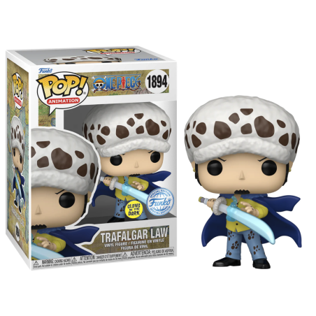 ONE PIECE - POP Animation NÂ° 1894 - Law avec Blue Anesthesia (GitD)