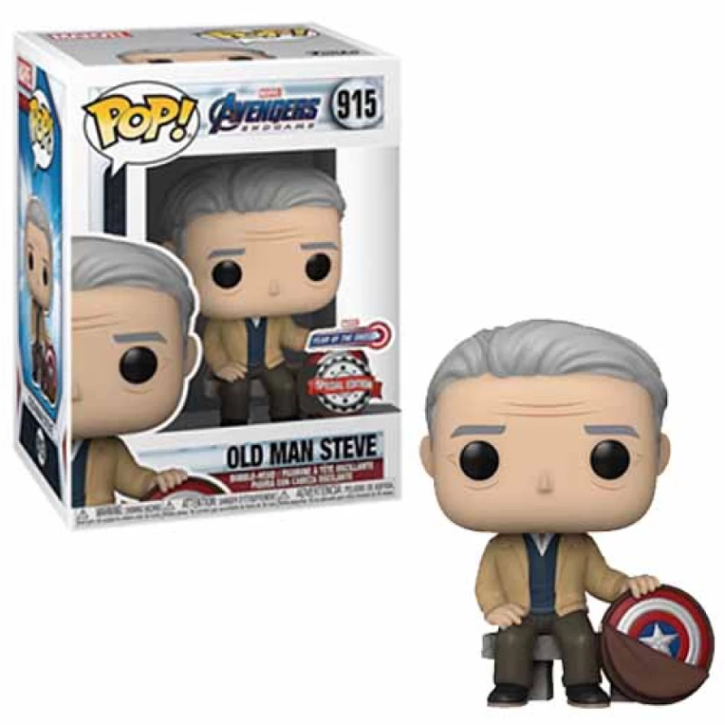 AVENGERS ENDGAME - POP Marvel NÂ° 915 - Steve "Vieil Homme"