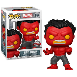 MARVEL - POP Marvel NÂ° 854 - Red Hulk with Chase