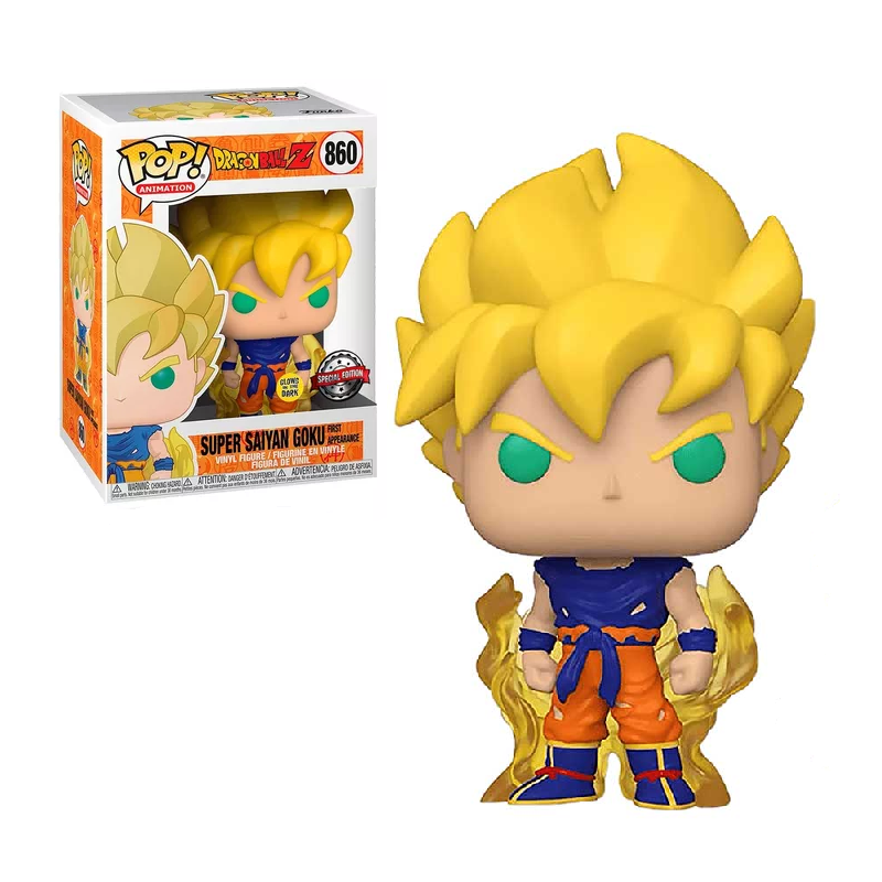 DRAGON BALL Z - POP Animation NÂ° 860 - Goku Super Saiyan (GITD)