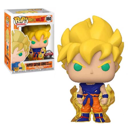 DRAGON BALL Z - POP Animation NÂ° 860 - Goku Super Saiyan (GITD)