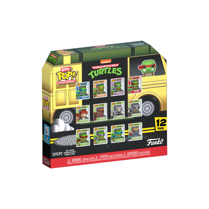 LES TORTUES NINJAS - Bitty Pop 12 Pack