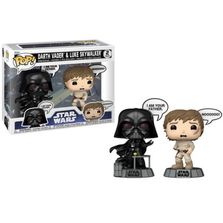 STAR WARS - POP - 2 Pack Dark Vador & Luke