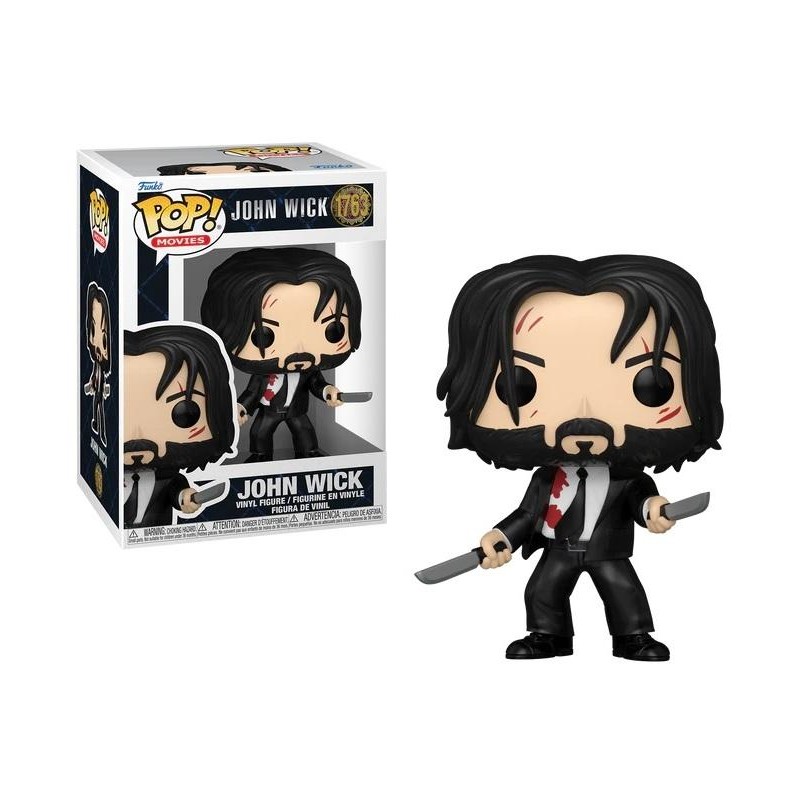 JOHN WICK - POP Movies NÂ° 1763 - John Wick avec couteaux