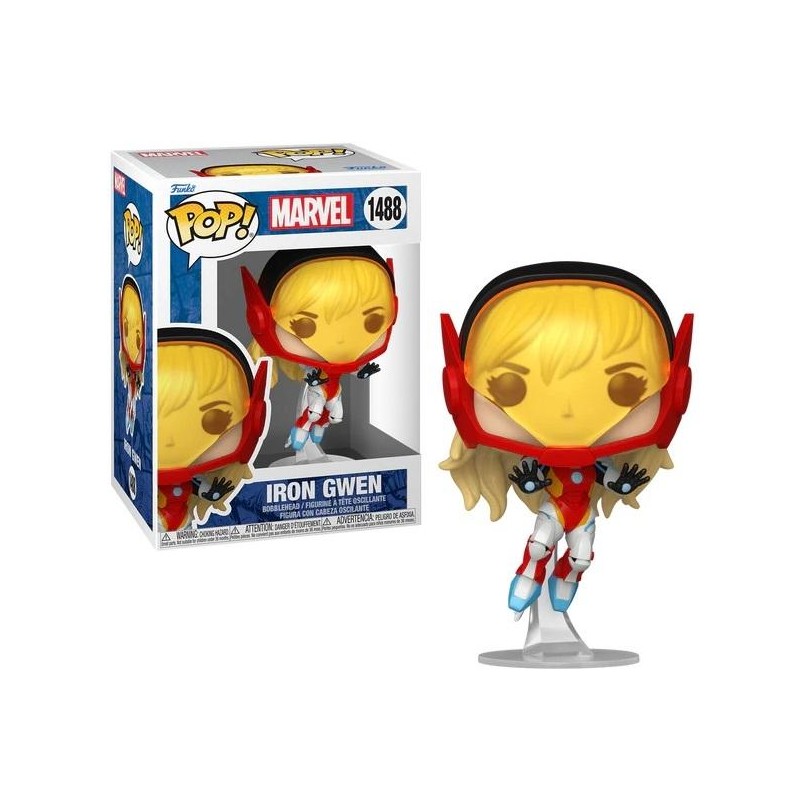 SPIDER-GWEN : GWENVERSE - POP Marvel NÂ° 1488 - Iron Gwen