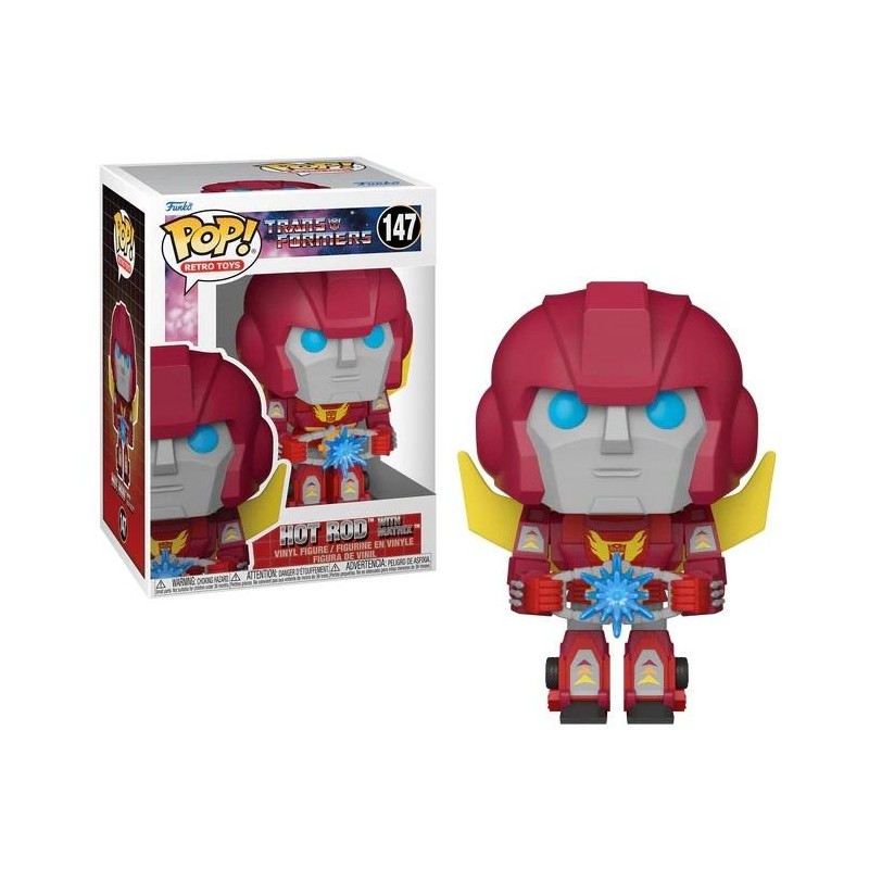 TRANSFORMERS - POP NÂ° 147 - Hot Rod avec Matrix