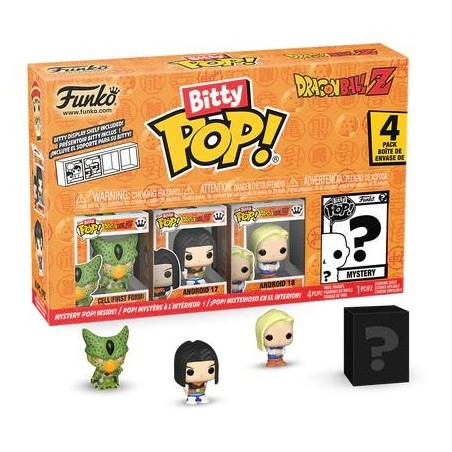 DRAGON BALL Z - Bitty Pop 4 Pack 2.5cm - Cell (First Form)