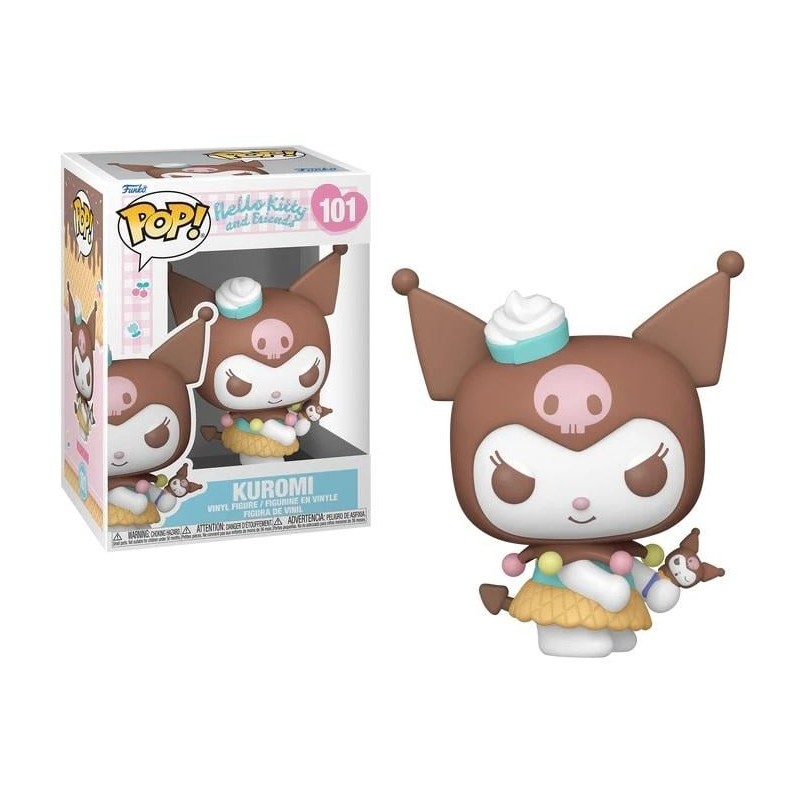 HELLO KITTY - POP Sanrio NÂ° 101 - Kuromi with ice cream
