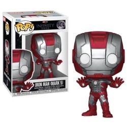 THE INFINITY SAGA - POP Marvel NÂ° 1474 - Iron Man (Mark 5)