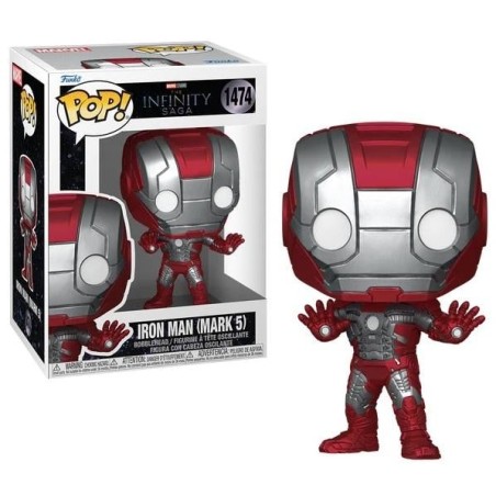 THE INFINITY SAGA - POP Marvel NÂ° 1474 - Iron Man (Mark 5)