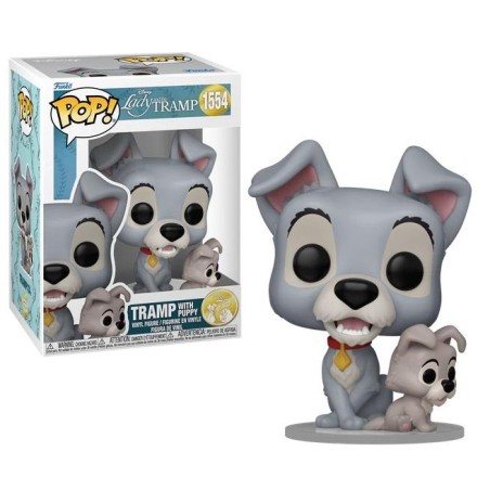LA BELLE ET LE CLOCHARD - POP Disney NÂ° 1554 - Clochard avec chiot