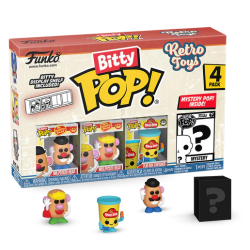 RETRO TOYS - Bitty Pop 4 Pack 2.5cm - Mr Potato Head