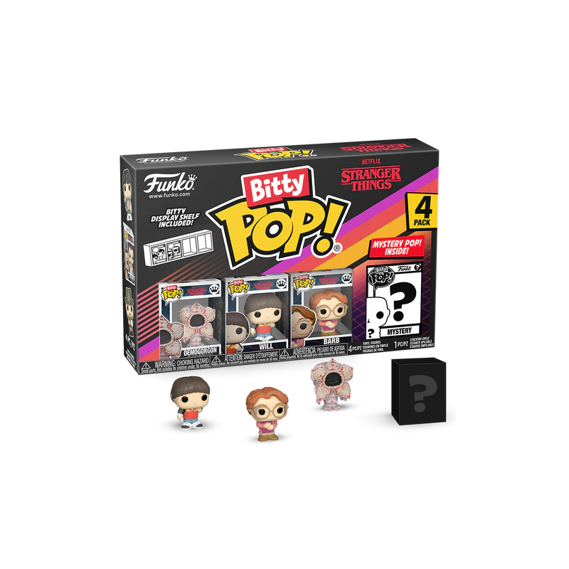 STRANGER THINGS - Bitty Pop 4 Pack 2.5cm - Demogorgon