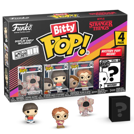 STRANGER THINGS - Bitty Pop 4 Pack 2.5cm - Demogorgon