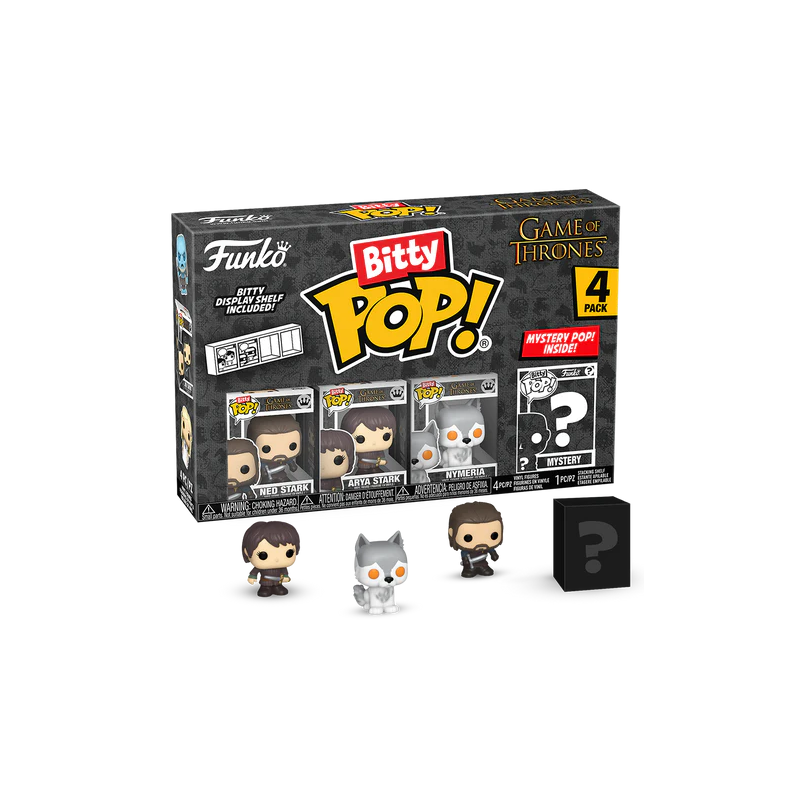 GAME OF THRONES - Bitty Pop 4 Pack 2.5cm - Ned Stark