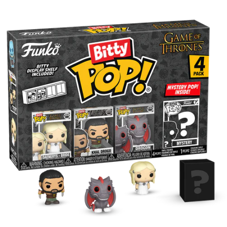 GAME OF THRONES - Bitty Pop 4 Pack 2.5cm - Khaleesi