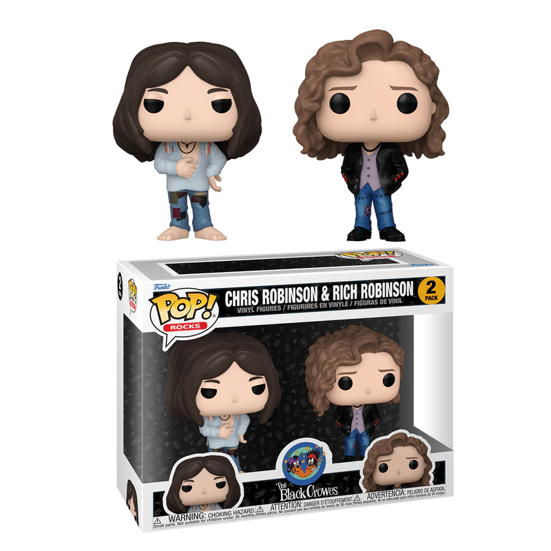 THE BLACK CROWES - POP Rock - 2 Pack Chris Robinson & Rich Robinson