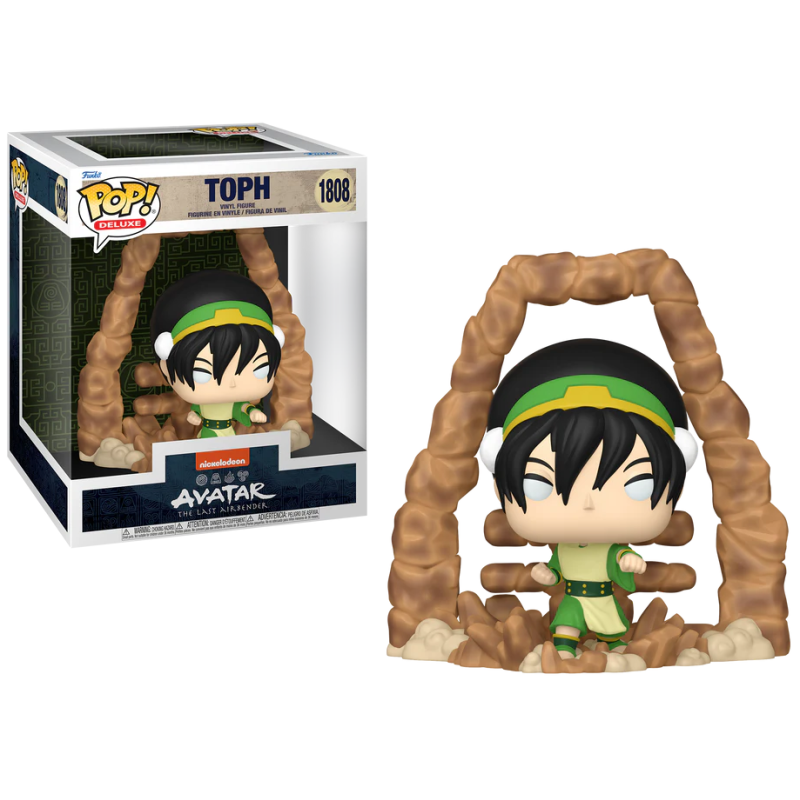 AVATAR LE DERNIER MAITRE DE L'AIR - POP Deluxe NÂ° 1808 - Toph