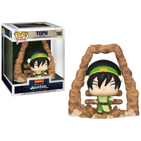 AVATAR LE DERNIER MAITRE DE L'AIR - POP Deluxe NÂ° 1808 - Toph