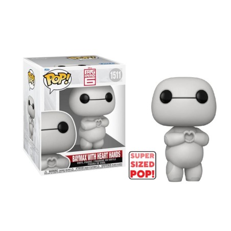 BH6 - POP Super 6'' NÂ°1511 - Baymax Heart Hands