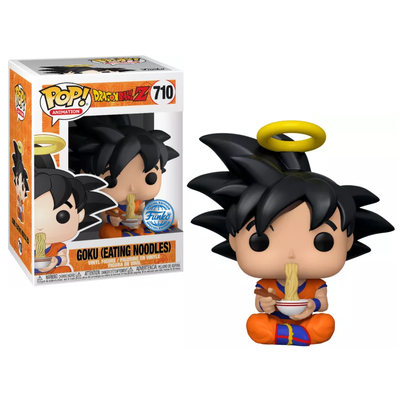 DRAGON BALL Z - POP Animation NÂ° 710 - Goku Eating Noodles