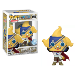 ONE PIECE - POP Animation NÂ° 1514 - Sniper King avec Chase