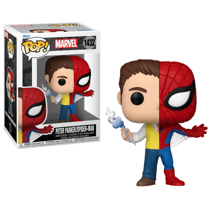 SPLIT - POP Marvel NÂ° 1432 - Spider-Man / Peter Parker