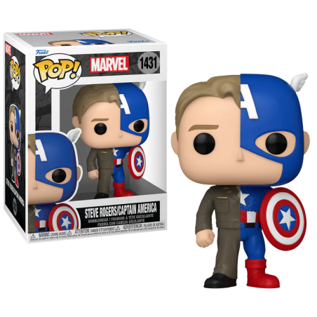 SPLIT - POP Marvel NÂ° 1431 - Captain America / Steve Roger