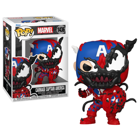 CARNAGEIZED - POP Marvel NÂ° 1436 - Captain America