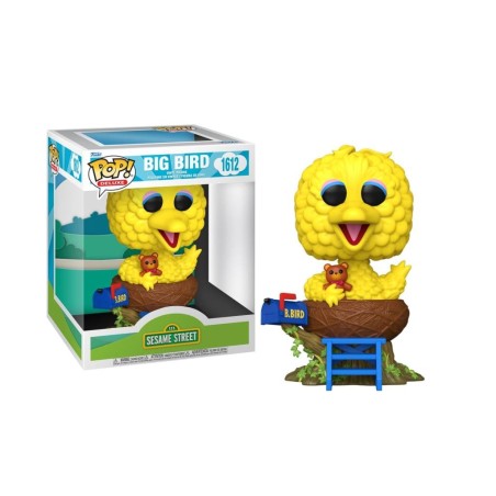 SESAME STREET - POP Deluxe NÂ° 1612 - Big Bird dans nid