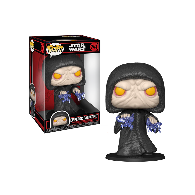 STAR WARS DARKSIDE - POP Jumbo NÂ° 741 - Empereur Palpatine
