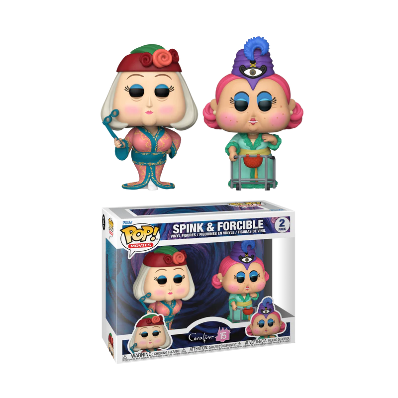 CORALINE 15EME - POP Movies - 2 Pack Spink & Forcible