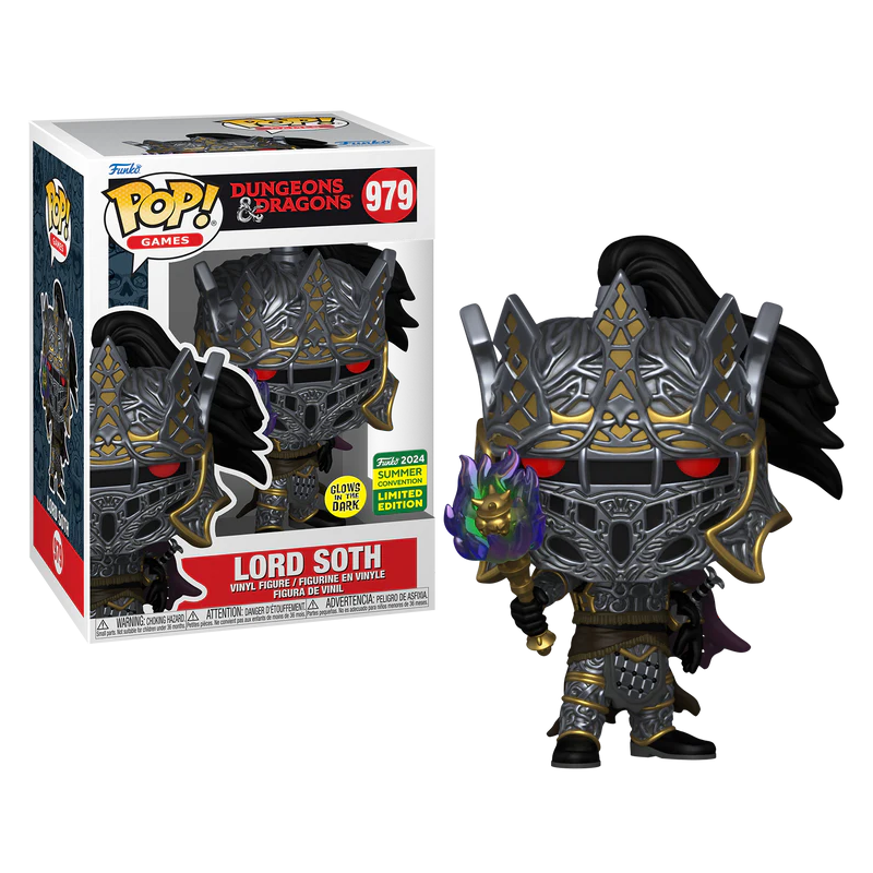 DONJONS ET DRAGONS - POP Games NÂ° 979 - Lord Soth GITD Convention