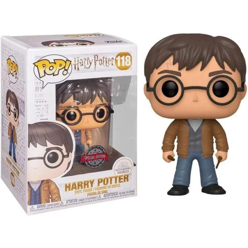 HARRY POTTER - POP NÂ° 118 - Harry Potter W/2 Wands - Special Edition