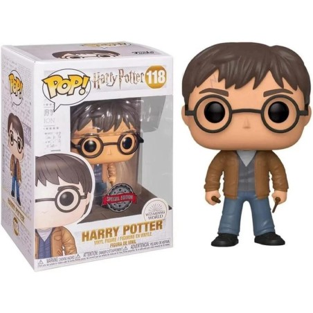 HARRY POTTER - POP NÂ° 118 - Harry Potter W/2 Wands - Special Edition