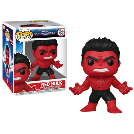 CAPTAIN AMERICA BRAVE NEW WORLD - POP Super 6'' NÂ° 1366 - Red Hulk