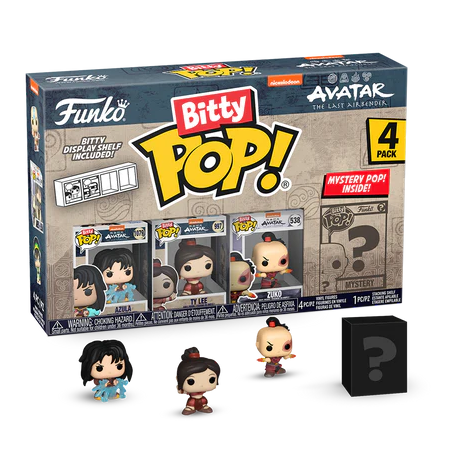 AVATAR LE DERNIER MAITRE DE L'AIR - Bitty Pop 4 Pack 2.5cm - Azula