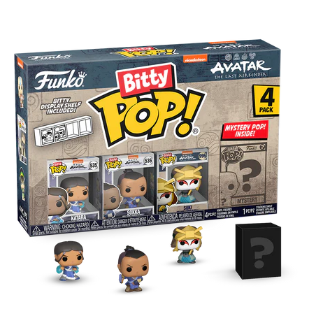 AVATAR LE DERNIER MAITRE DE L'AIR - Bitty Pop 4 Pack 2.5cm - Katara
