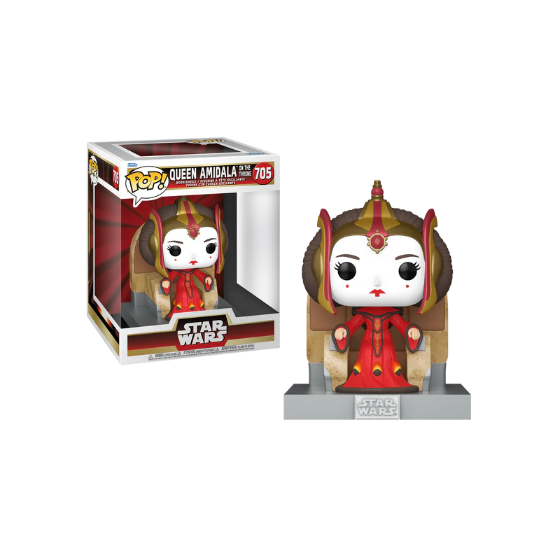 STAR WARS 1 - POP Deluxe NÂ° 705 - Amidala sur Throne