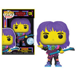 STRANGER THINGS S4 - POP TV NÂ° 1250 - Eddie with Guitar BLKLT