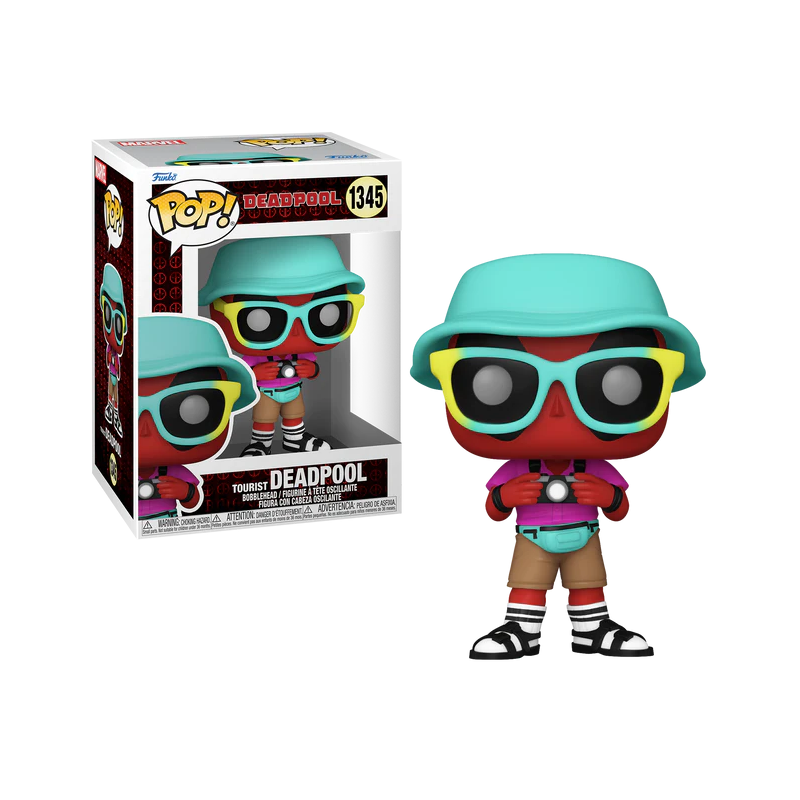 DEADPOOL - POP Marvel NÂ° 1345 - Touriste