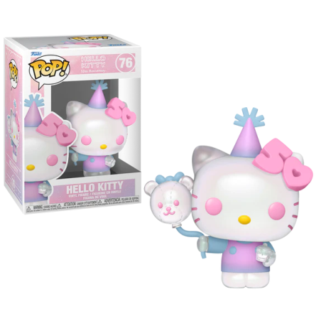 HELLO KITTY 50TH Anniv. - POP Sanrio NÂ° 76 - Hello Kitty with balloon
