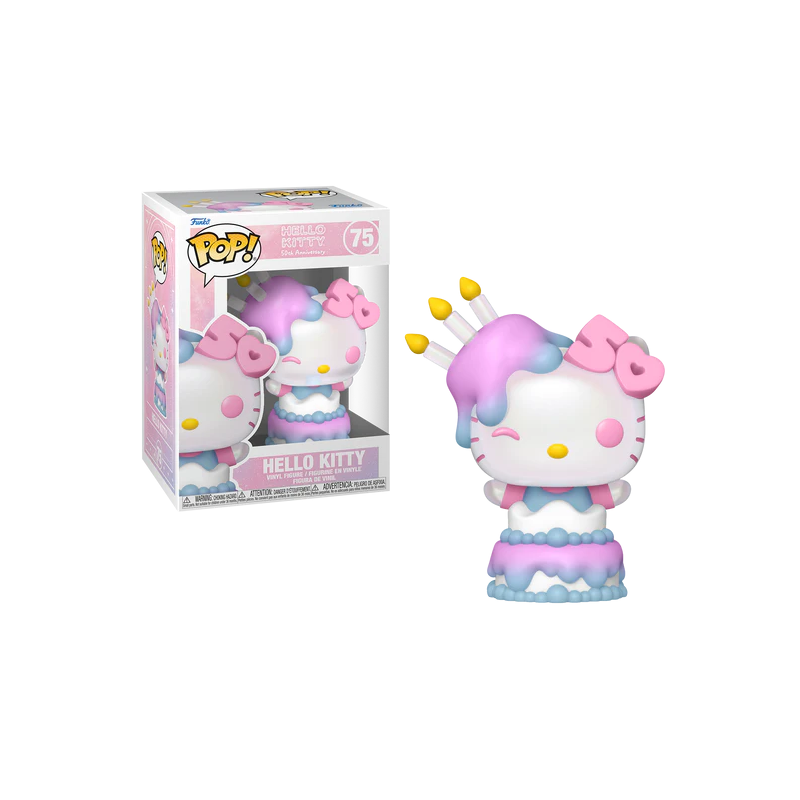 HELLO KITTY 50TH Anniv. - POP Sanrio NÂ° 75 - Hello Kitty in Cake