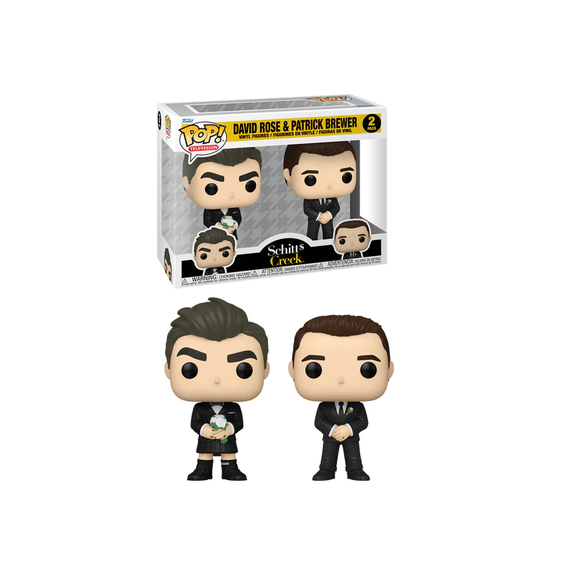 BIENVENUE A SCHITT'S CREEK - POP TV - 2 Pack David & Patrick