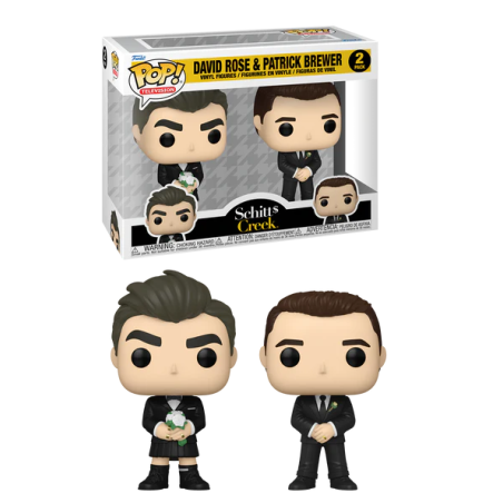 BIENVENUE A SCHITT'S CREEK - POP TV - 2 Pack David & Patrick