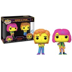 STRANGER THINGS - POP TV - 2 Pack Robin & Steve BLKLT