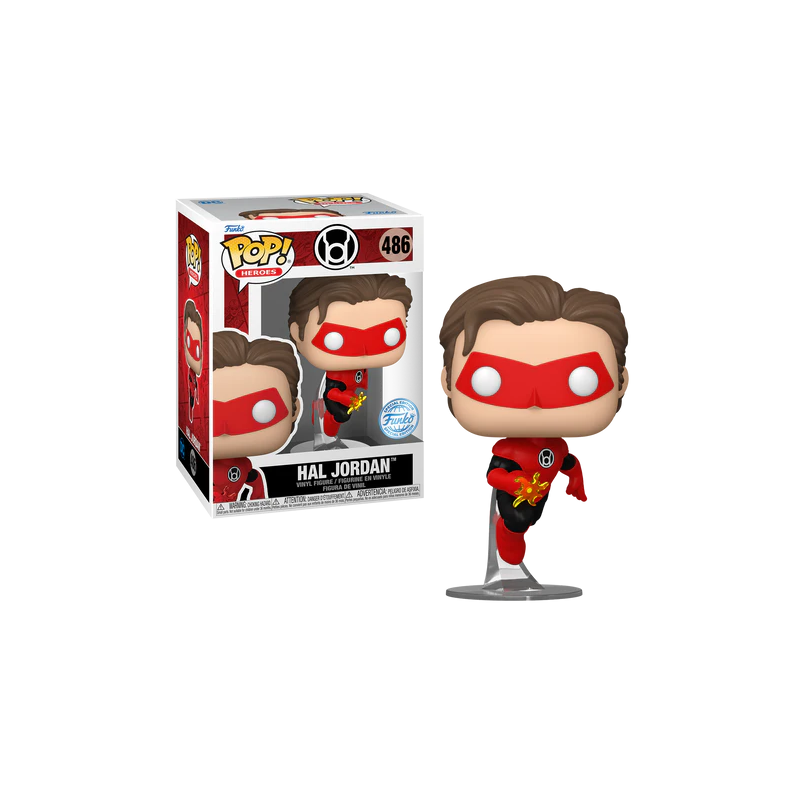 DC - POP Heroes NÂ° 486 - Hal Jordan Red Lantern