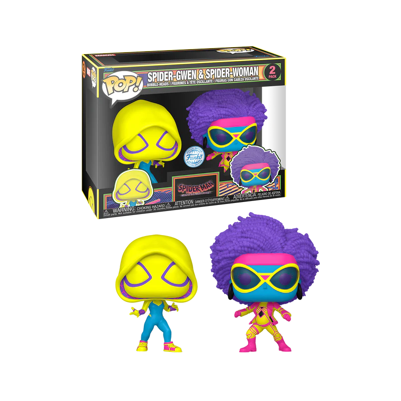 SPIDER-MAN ATSV - POP 2 Pack - Spider-Gwen & Spider-Woman BLKLT